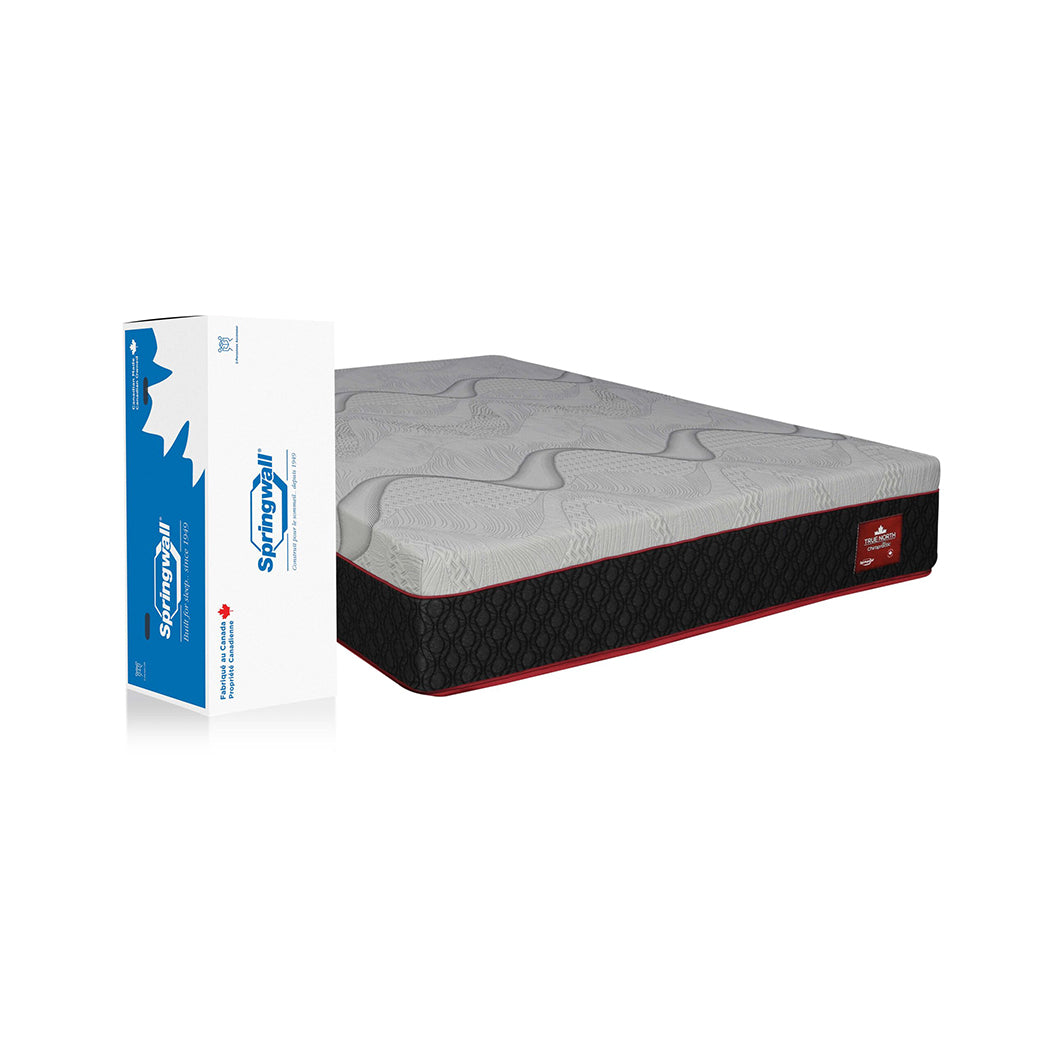 Chiropractic Laurier 12" Pocket Coil Smooth Top Hybrid Medium Feel