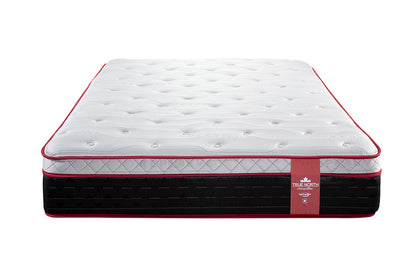 Chirporactic Pelee 13" Pocket Coil Euro Top - Roll Pack Plush Feel